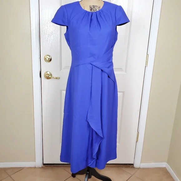 blue off shoulder maxi dress Marcella Women's Manon Dress